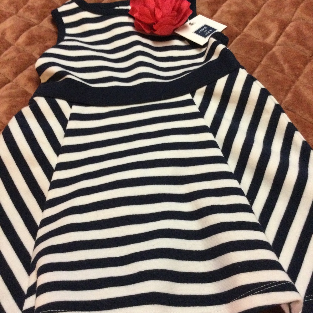Child’s boutique dress with flower